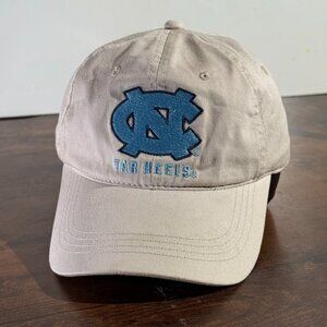 Vintage North Carolina Tar Heels Hat Cap One Size Adjustable Signatures Mens